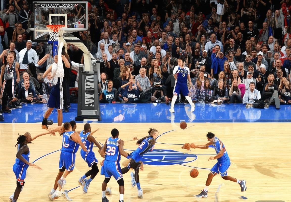 2017年NBA马刺对阵76人巅峰对决盘点